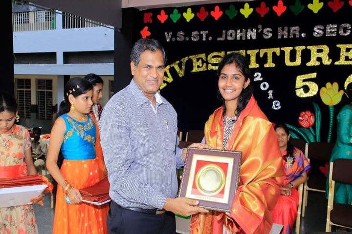 V S St Johns Higher Secondary School- Award Distribution