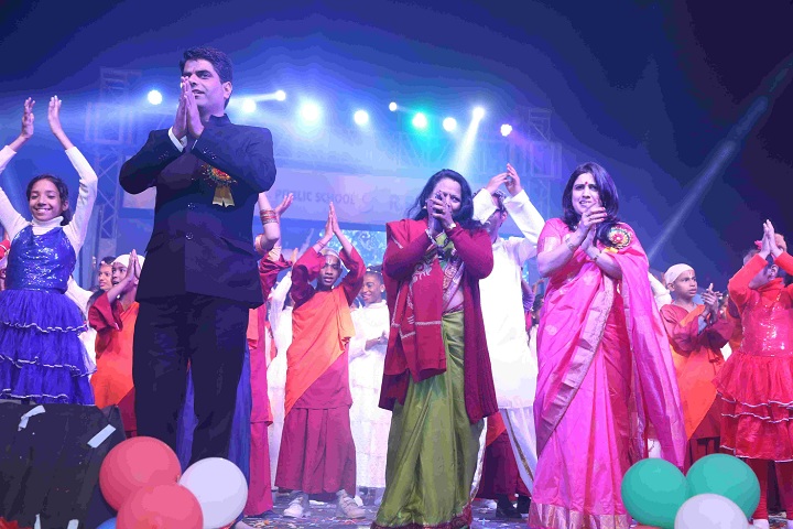 R P Memial Public School-Annual day