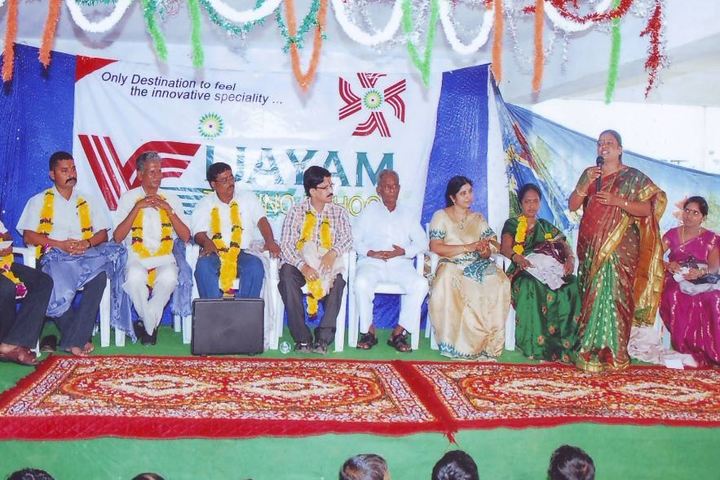 Vijayam Techno School-Teachers Day