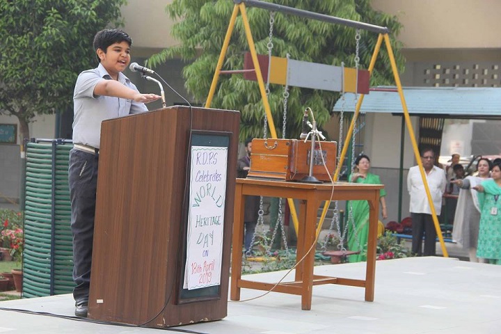 Rukmani Devi Public School-Student Speech