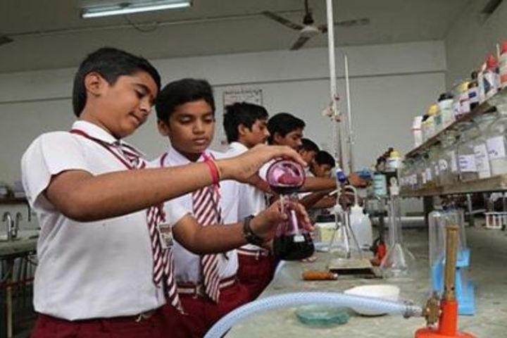 Viswasanti English Medium High School-Science Lab