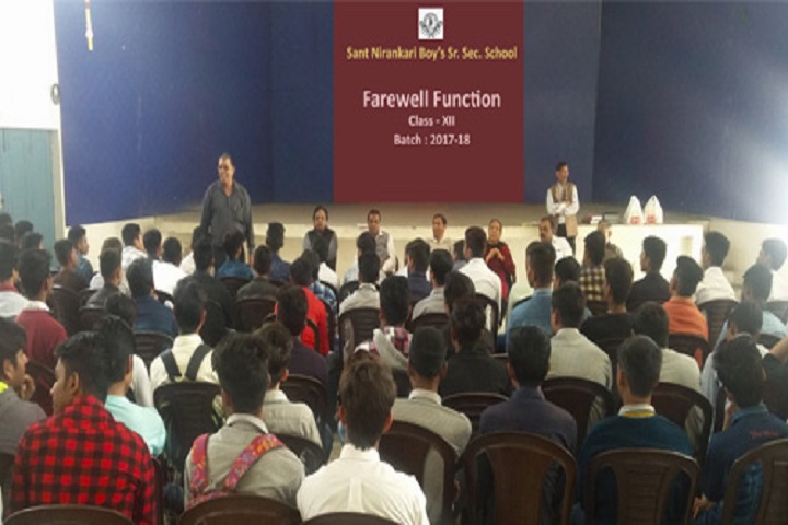 Sant Nirankari Boys Senior Secondary School-Farewell Function