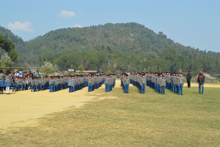 Blue Pine Residential English School-Assembly