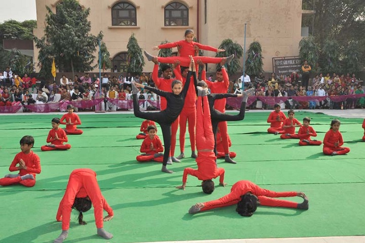 St Giri Public School-Yoga Activity