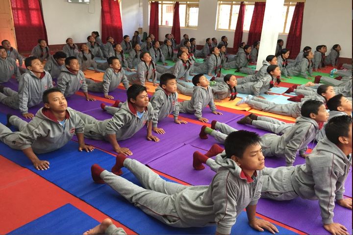 Eklavya Model Residenital School-Yoga