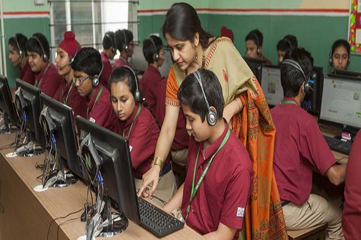 The Indian School-Computer lab