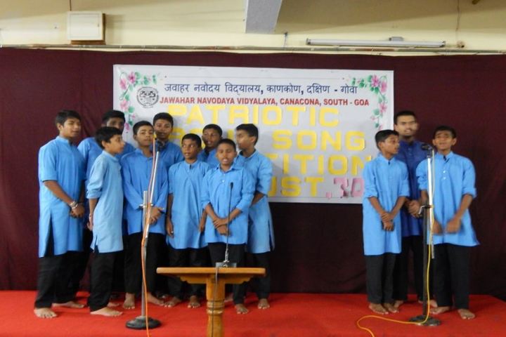 Jawahar Navodaya Vidyalaya-Singing Celebration
