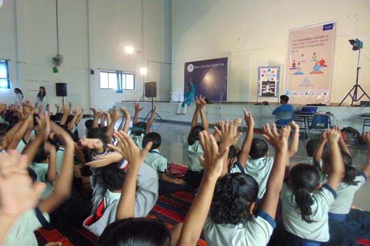 Litera Primary Zee School-Yoga Day