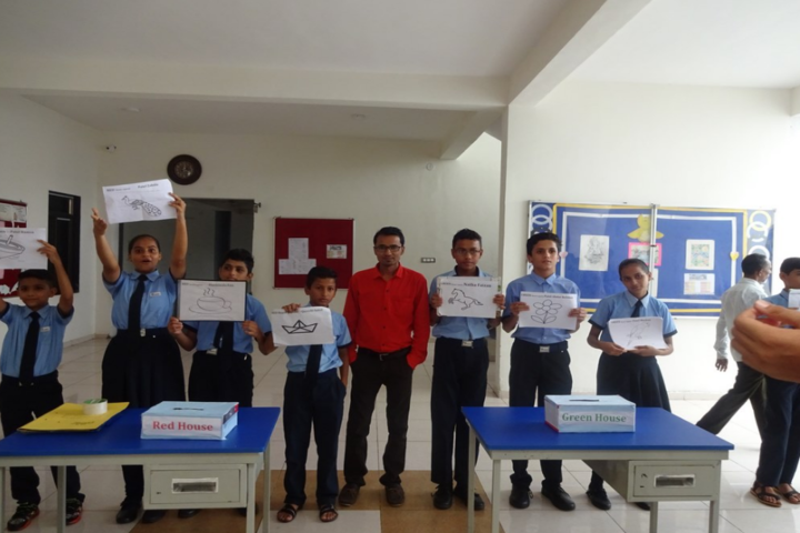 Blue Moon International School,Karjan-Houses Compitation