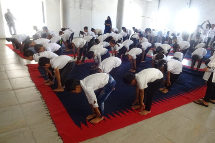 Blue Moon International School,Karjan-Yoga