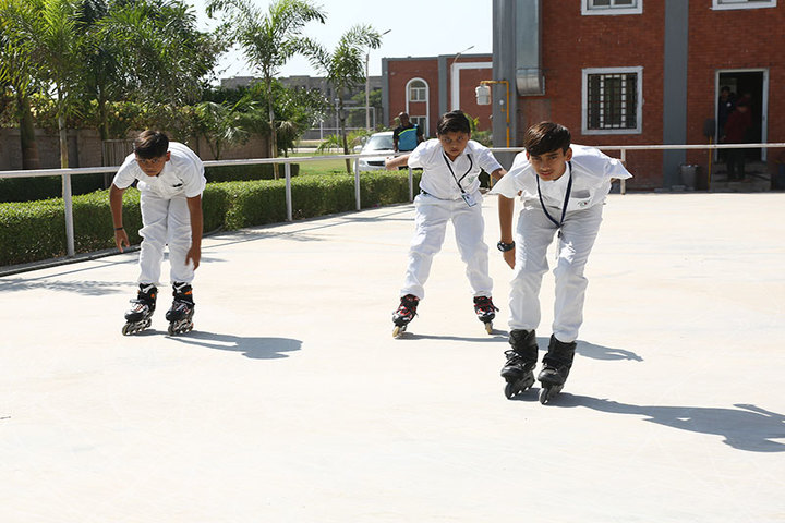 Delhi Public School-Skating Activity