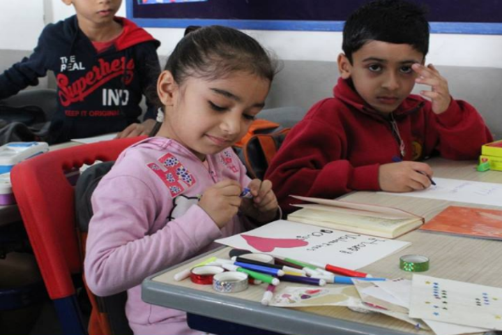 Eklavya Global School-Painting Activity