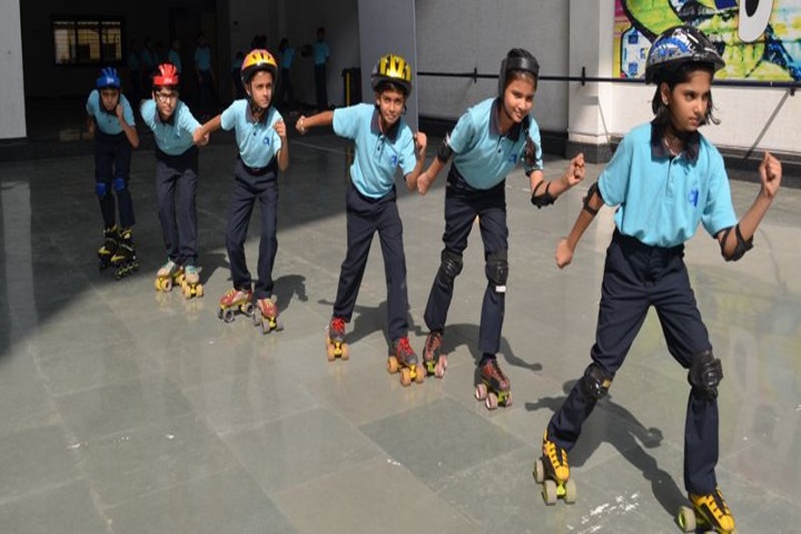 Gajera Global School-Skating Activity