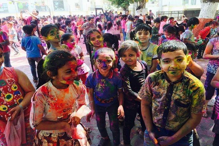 Gujarat Public School-Holi Celebration