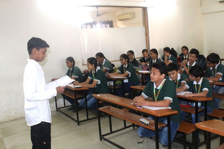 Jay Ambe International School-Classroom