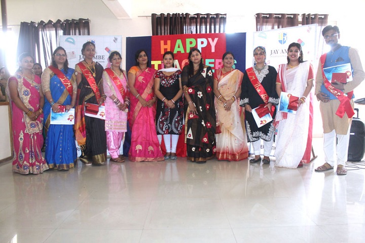 Jay Ambe International School-Teachers Day Celebrations
