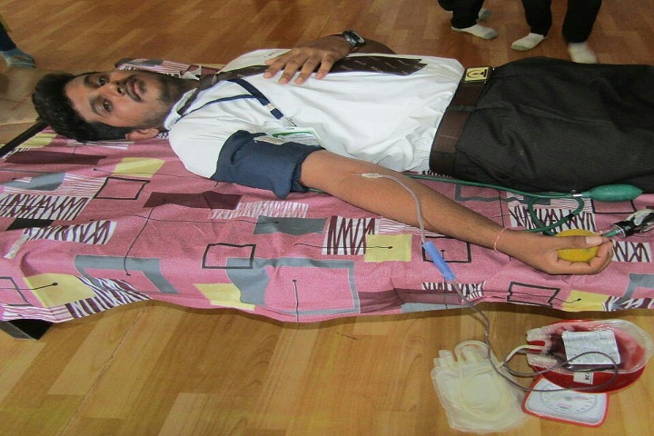 Jay International School-Blood Donation Camp