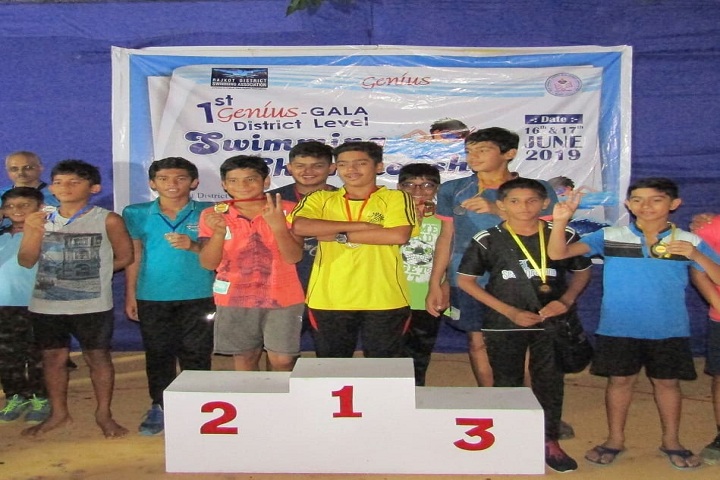 Jay International School-Swimming Champions