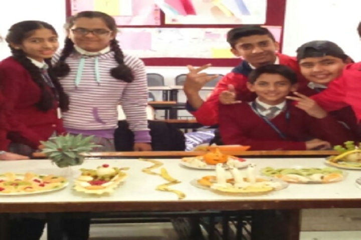 Jeevanshilp International School-Fruit Carving