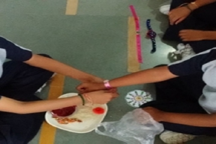 Kalawad English Medium School-Raksha Bandhan Celebrations
