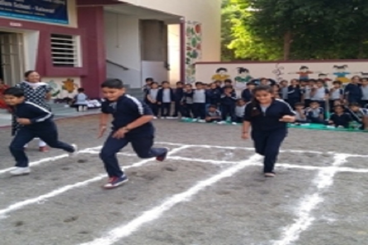 Kalawad English Medium School-Running Competition