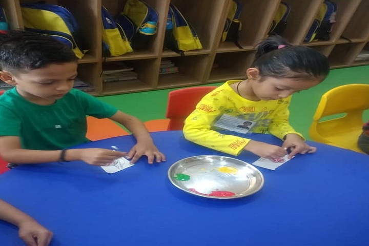 Kameshwar International School-Painting Activity