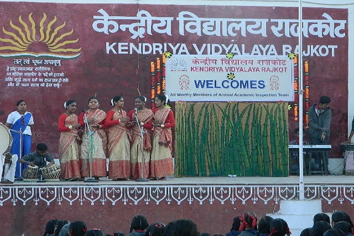 Kendriya Vidyalaya-Singing Performance