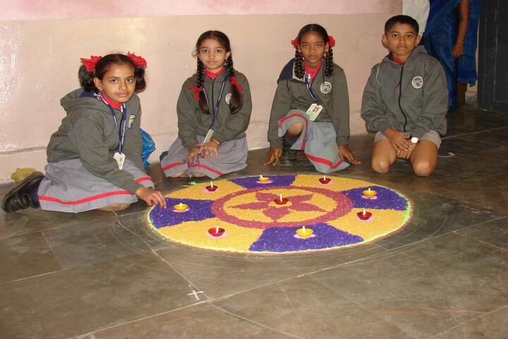 Kendriya Vidyalaya No 1-Rangoli Competition