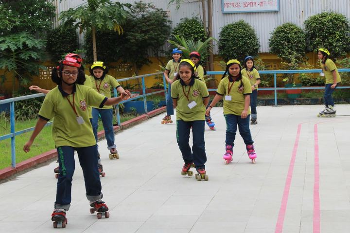 Lancers Army School-Skating