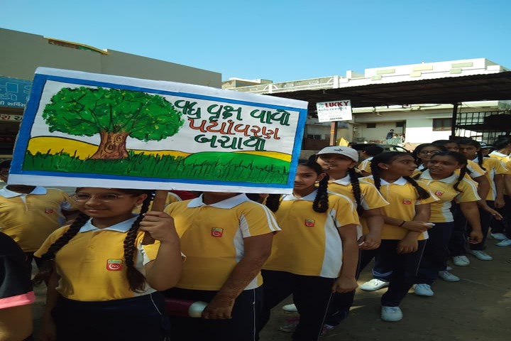 P.Chandra International School-Environment Day