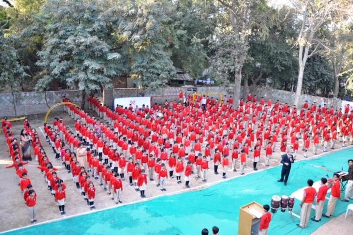 Prince Ashokraje Gaekwad School-Assembly