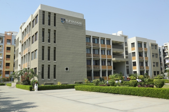 R P Vasani International School-Campus Entrance view