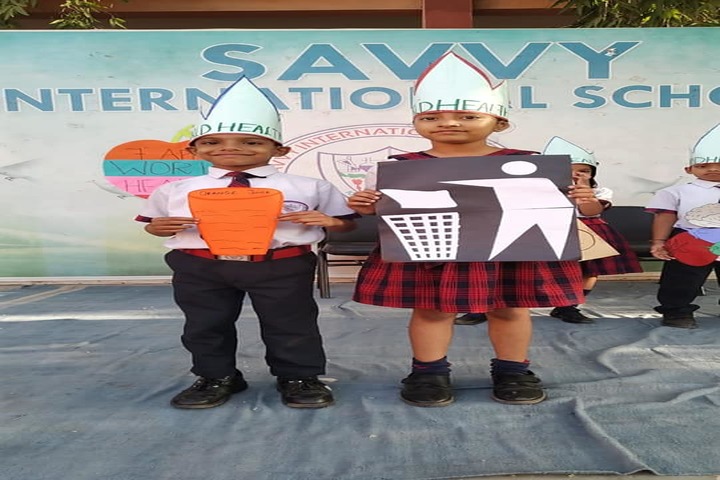 Savvy International School-World Health Day