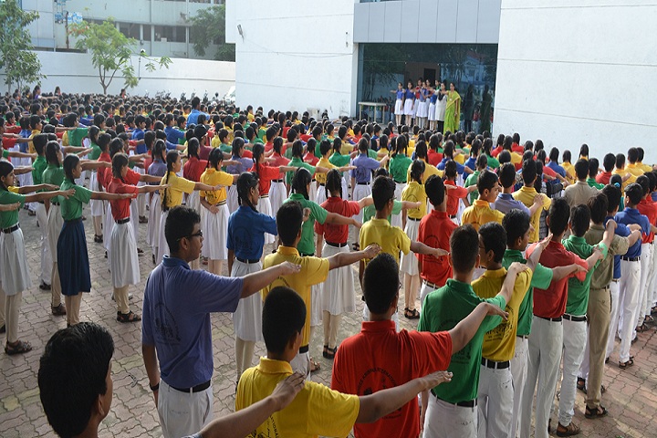 Shree Krishna International School-Assembly