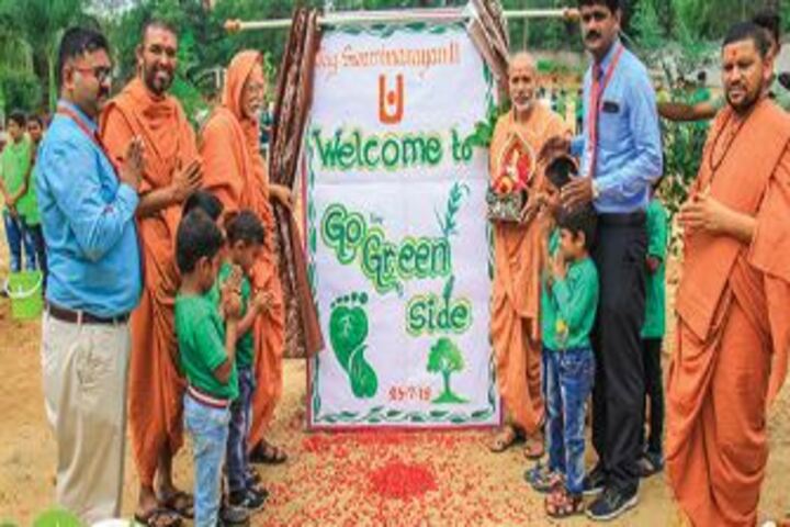 Shree Swaminarayan Gurukul International School-Go Green Event