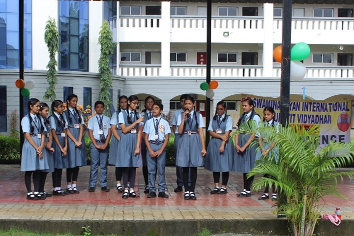 Shree Swaminarayan International Gunatit Vidyadham-Morning Assembly