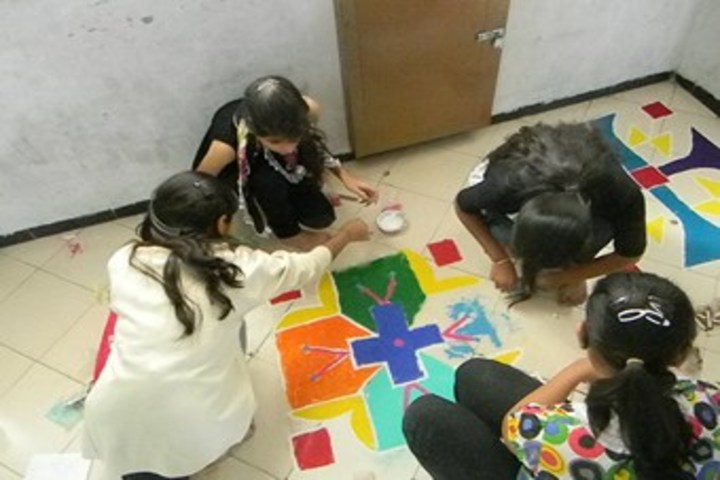 Urmi School-Rangoli