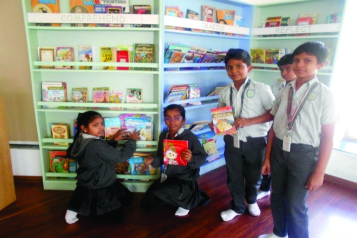 Anand Niketan-Library
