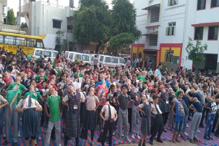 Vedant International School-Yoga Day