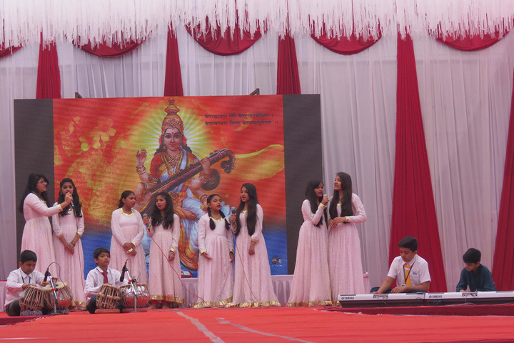 Vibrant School Of Excellence-Singing Activity
