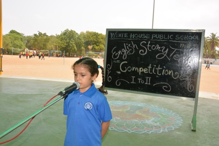 White House Public School-Story Telling Competition