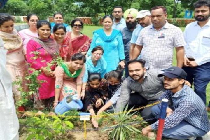 Akal Academy Dakra Sahib-Plantation