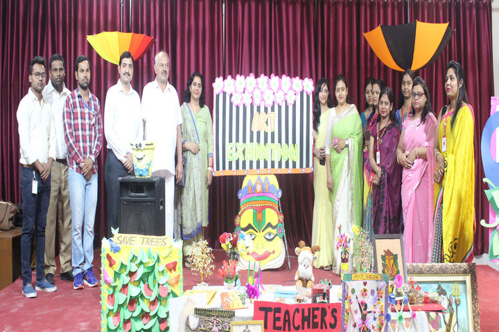 Akash Public School-Art Exhibition