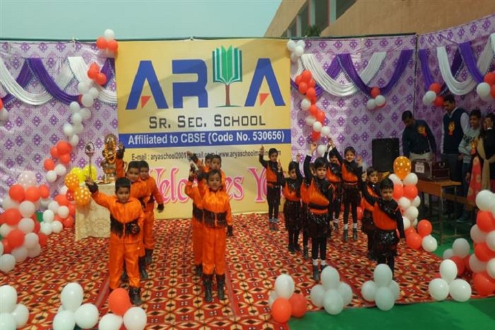 Arya Senior Secondary School-Monthly activities