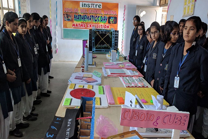 Arya Senior Secondary School-Maths Exhibition