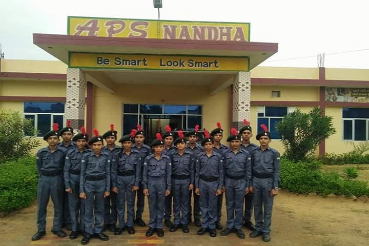 Arya Senior Secondary School-NCC Students