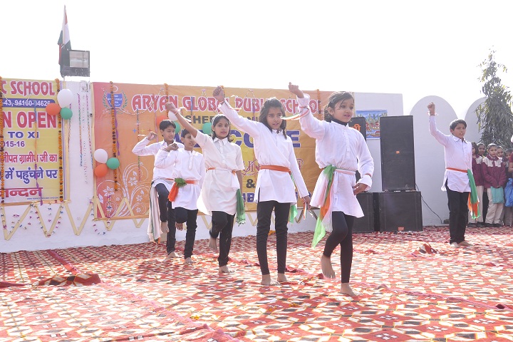 Aryan Global Public School-Independance Day
