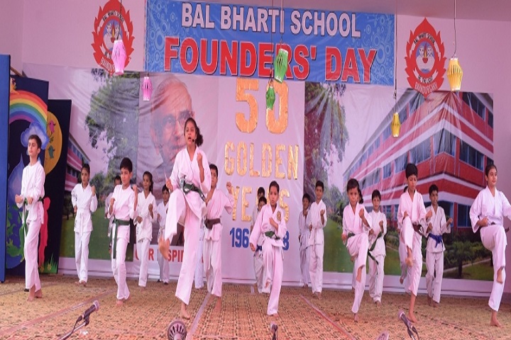 Bal Bharti School-Karate Activity