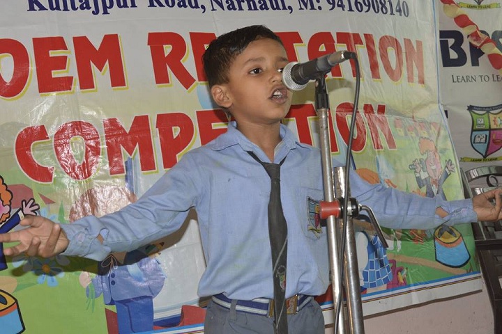 Bharti Public Senior Secondary School- Rhymes Competition