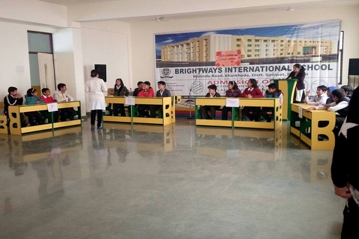 Brightways International School-quiz competition